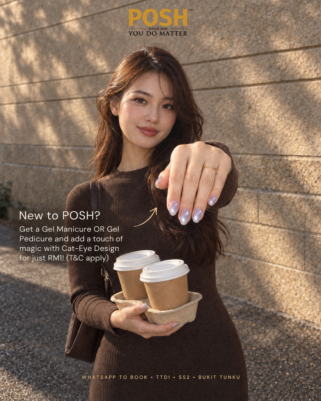 POSH cat-eye RM1 ad creative